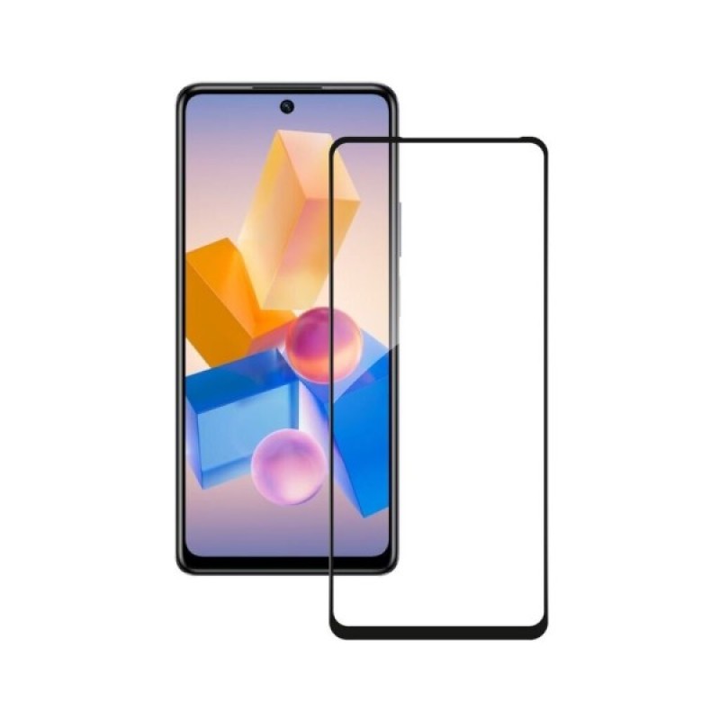Скло захисне BeCover Infinix Hot 40 Pro (X6837) Black (711149)