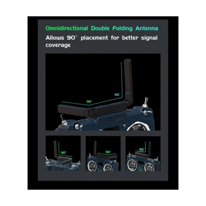 Пульт управління для дрона Jumper T20 V2 GEMINI ELRS 2.4G RDC90 (C10119)