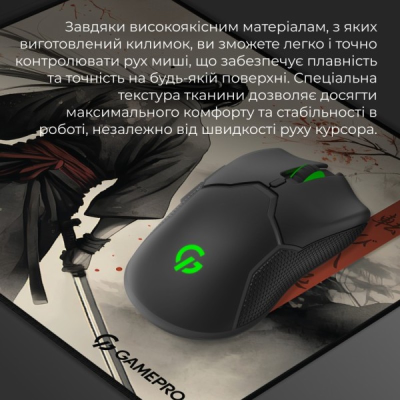 Килимок для мишки GamePro Speed/Control Gray (MP145GS)