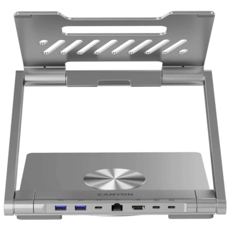 Підставка до ноутбука Canyon Laptop Stand with Detachable Hub OnStand 2 (6-in-1 Hub) (CNS-SDS2)
