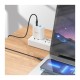 Дата кабель USB-C to USB-C 3.0m Radiance 60W X91 black HOCO (6931474788733)
