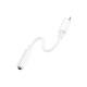 Адаптер USB-C to 3.5mm F 1.0m BV22 white BOROFONE (6941991117008)