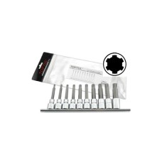 Набір головок Toptul з насадкою 1/2" RIBE M5-M16 10шт. довгі (GAAG1003)