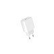 Зарядний пристрій Denmen USB-C PD20W 3.6A + cable USB-C to USB-C white (DM-DC06T-WH)