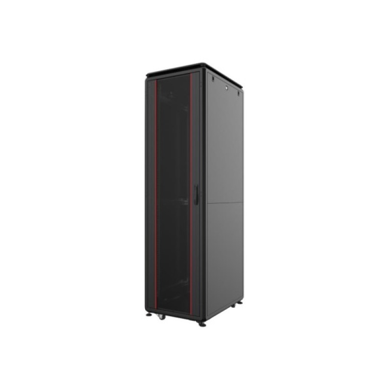 Шафа напольна Mirsan GTV 19" 32U 600x800, RAL 9005 (MR.GTV32U68DE.01)