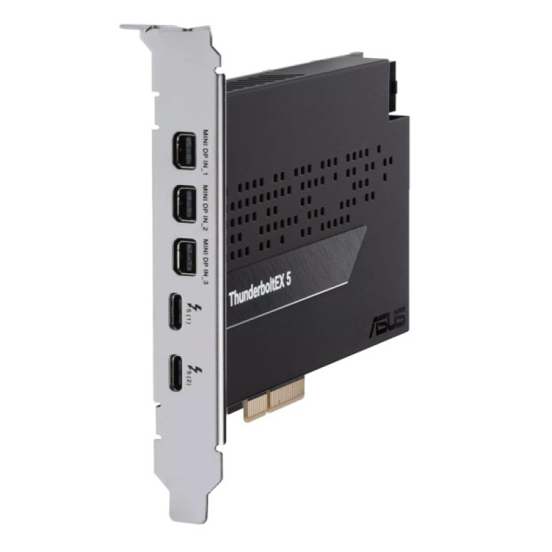 Плата розширення ASUS ThunderboltEX 5 USB Type-C PCIe 4.0 X4 Expansion Card (90MC0E50-M0EAY0)