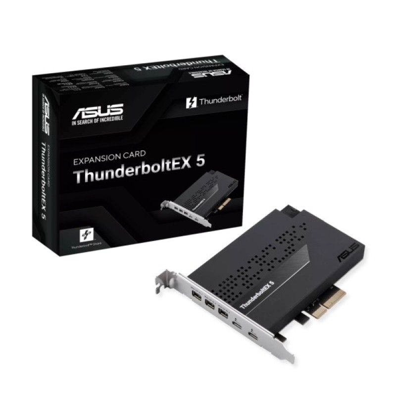 Плата розширення ASUS ThunderboltEX 5 USB Type-C PCIe 4.0 X4 Expansion Card (90MC0E50-M0EAY0)