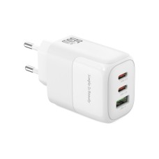 Зарядний пристрій XO L139 83W 2xUSB-C PD65W + USB-A QC18W White (L139_White)