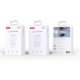 Зарядний пристрій XO L139 83W 2xUSB-C PD65W + USB-A QC18W White (L139_White)