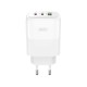 Зарядний пристрій XO L139 83W 2xUSB-C PD65W + USB-A QC18W White (L139_White)