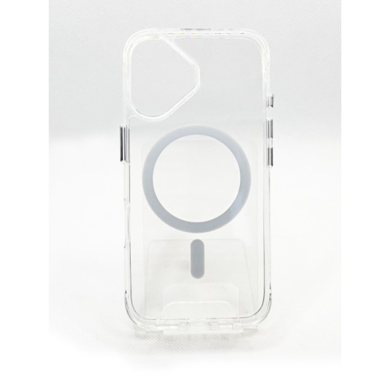 Чохол до мобільного телефона BeCover Space Case (MagSafe) для Apple iPhone 16 Transparancy (712102)