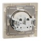 Розетка Schneider Electric ASFORA без заземлення крем (EPH3000123)