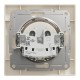 Розетка Schneider Electric ASFORA без заземлення крем (EPH3000123)