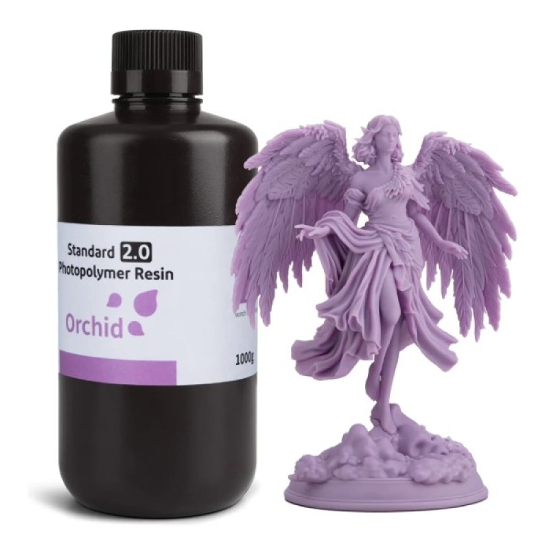 Фотополімерна смола ELEGOO Resin, Standard 2.0 1кг, orchid (50.103.0135)