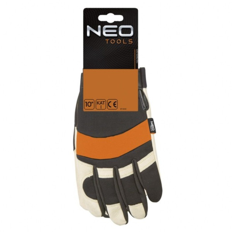 Захисні рукавиці Neo Tools шкіра р. 10.5 (97-606)