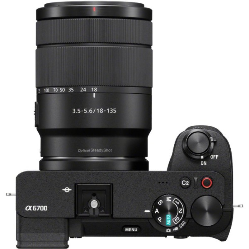 Цифровий фотоапарат Sony Alpha 6700 kit 18-135 Black (ILCE6700MB.CEC)