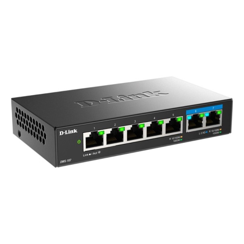 Комутатор мережевий D-Link DMS-107/E