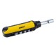 Набір викруток Sigma з реверсом + насадки торцеві та біти 1/4" 13шт CrV (4001931)