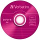 Диск DVD Verbatim 4.7Gb 16X Slim case 5 шт Color (43557)