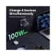Зарядний пристрій Ugreen 4xUSB 100W (3xUSB-C+USB-A) Gan Nexode Fast Charger Grey X553 (35043)