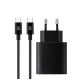 Зарядний пристрій Armorstandart ABMHJ83 20W USB-C Black + cable USB-C to USB-C (ARM77723)