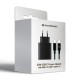 Зарядний пристрій Armorstandart ABMHJ83 20W USB-C Black + cable USB-C to USB-C (ARM77723)