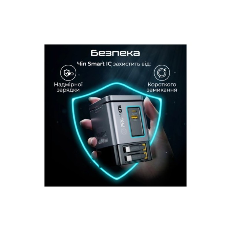 Зарядний пристрій Promate wireless charger powersync-105 (powersync-105)
