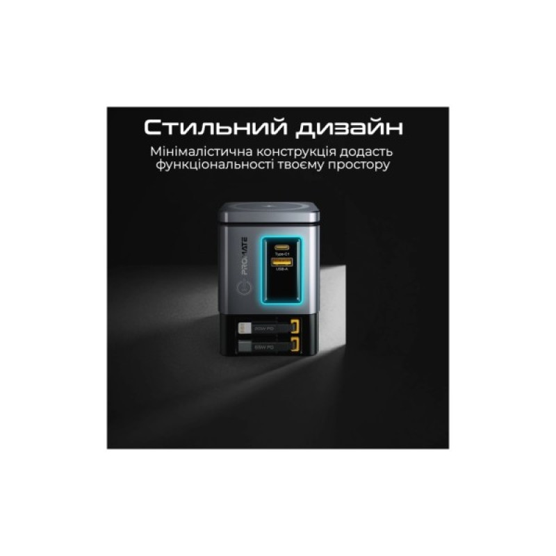 Зарядний пристрій Promate wireless charger powersync-105 (powersync-105)