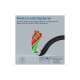 Кабель мультимедійний DisplayPort to DisplayPort 1.2m v1.4 black Promate (dplink-120.black)