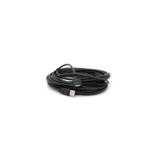 Дата кабель USB 2.0 AM/AF 10.0m ferrite black Voltronic (YT-AM/AF-10BL)