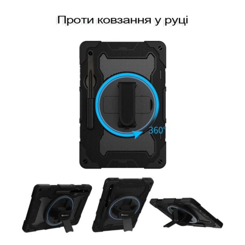 Чохол до планшета BeCover Horizontal handle Samsung Galaxy Tab S10 Lite SM-X400/406 10.9" Black (713820)