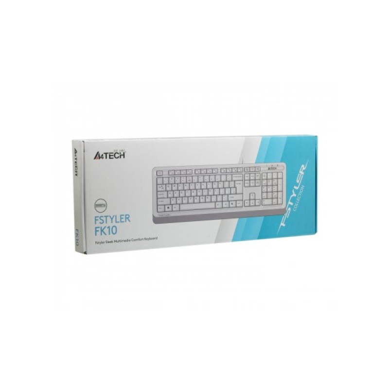 Клавіатура A4Tech FK10 White