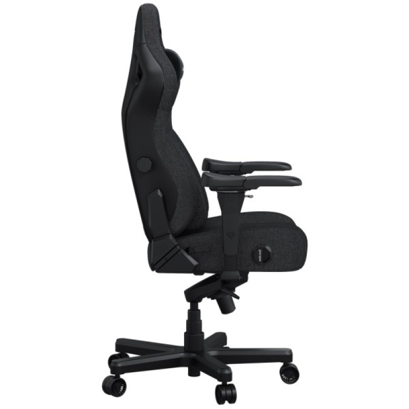 Крісло ігрове Anda Seat Kaiser 4 Linen Fabric Size L Dark Gray (AD12YDDC-L-20-GB-CF)
