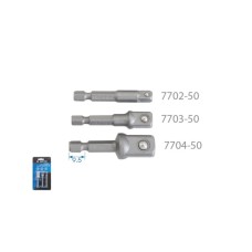 Адаптер для інструменту KING TONY набір 1/4", 3/8", 1/2" (9103PR)