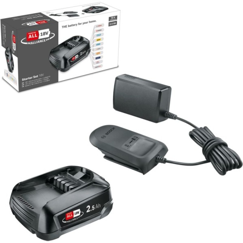 Набір акумулятор + зарядний пристрій Bosch 18V Alliance , 2.5Ah, ЗП GAL 18V-20 (1.600.A02.625)
