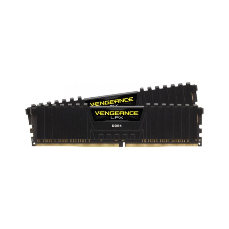 Модуль пам'яті для комп'ютера DDR4 16GB (2x8GB) 3000 MHz Vengeance LPX Black Corsair (CMK16GX4M2D3000C16)