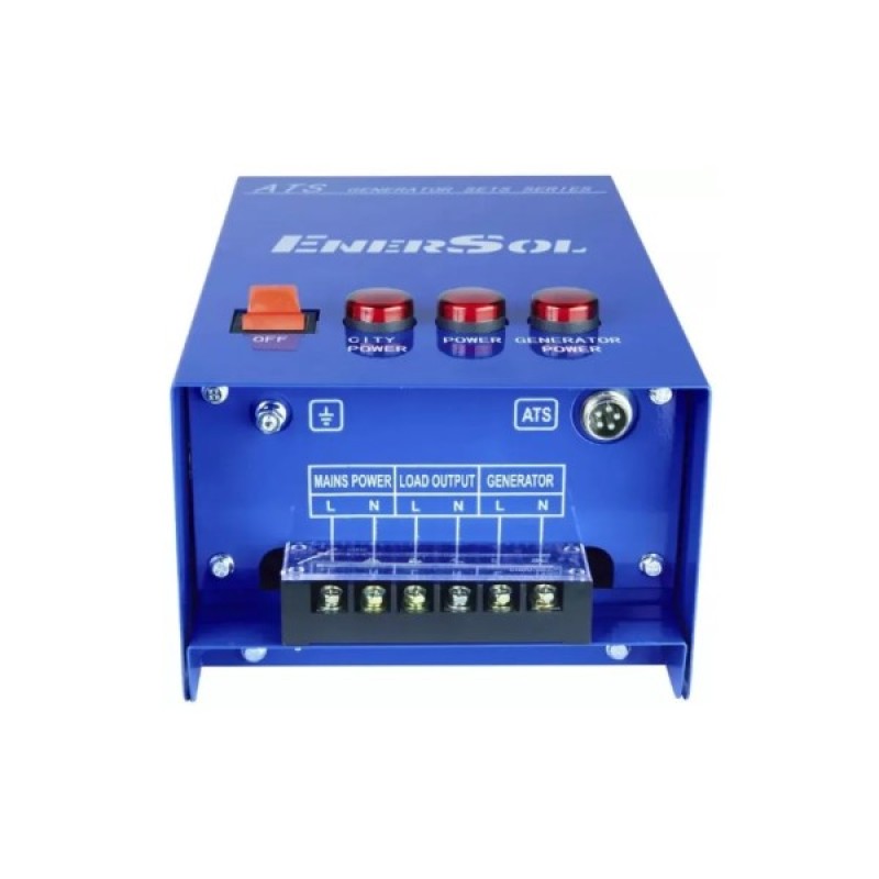Автоматичне введення резерву (АВР) Enersol для SKDS-*(однофазних) 18.0kW, 6 пінів, 5 кг (EATS-15DS6)
