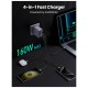 Зарядний пристрій Ugreen 4xUSB 160W (3xUSB-C + USB-A) Gan Nexode Pro X763 (25877)