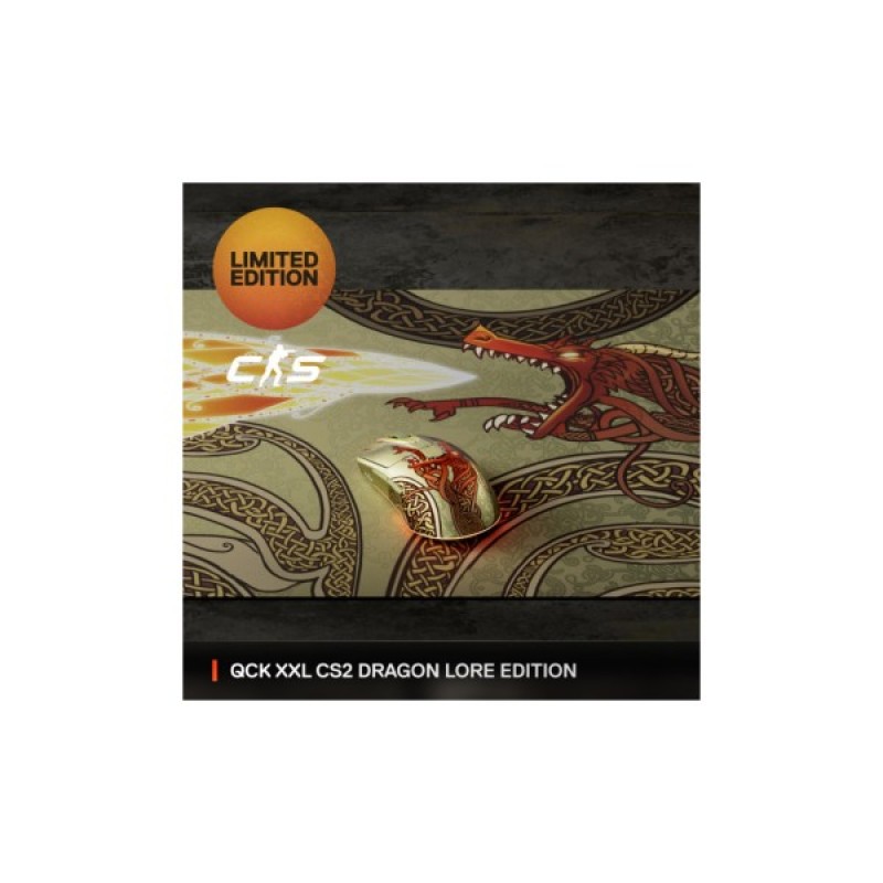 Килимок для мишки SteelSeries Qck XXL CS2 Edition Dragon Lore (63448)