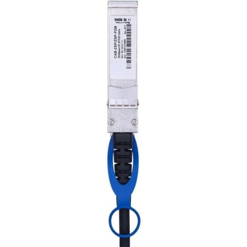 Оптичний патчкорд Alistar SFP28 to SFP28 25G Directly-attached Copper Cable 2M (DAC-SFP28-2M)
