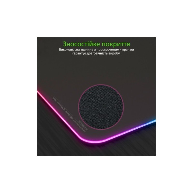 Килимок для мишки Vertux SwiftPad-L Black (swiftpad-l.black)