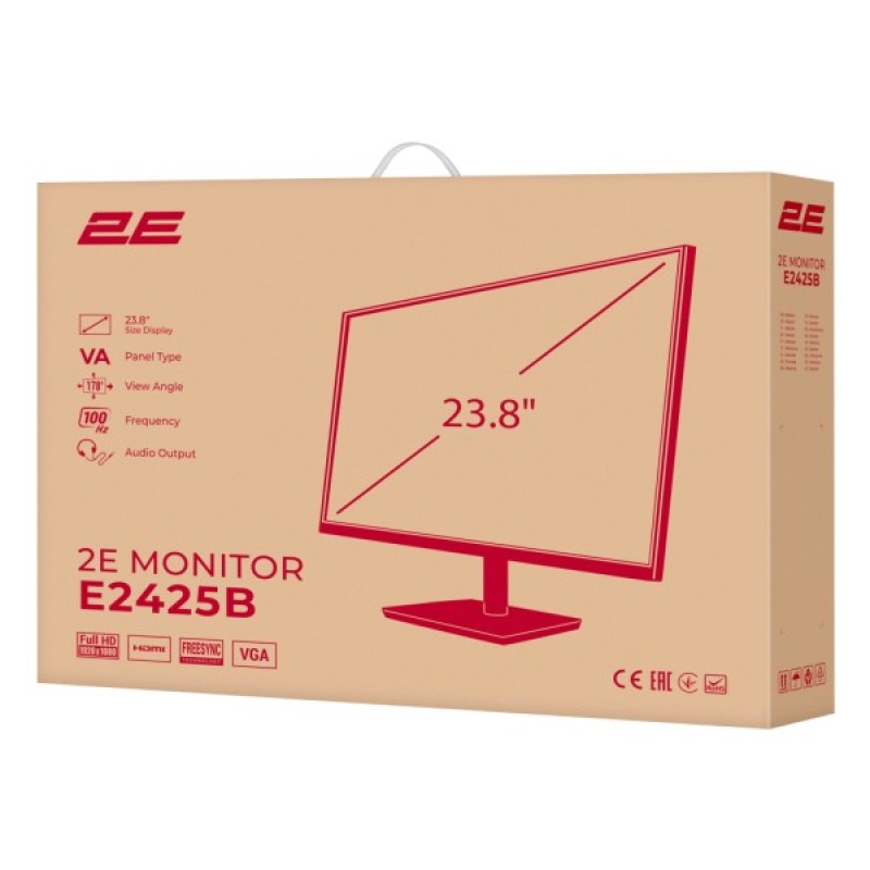 Монітор 2E E2425B (2E-E2425B-01.UA)