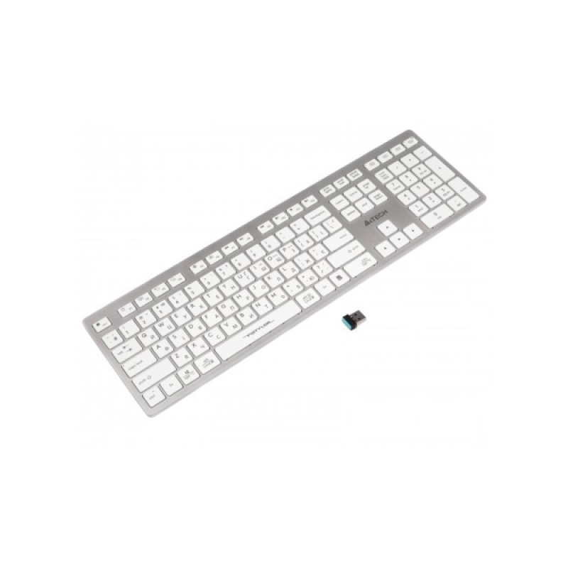 Клавіатура A4Tech FBX50C USB/Bluetooth White (FBX50C White)