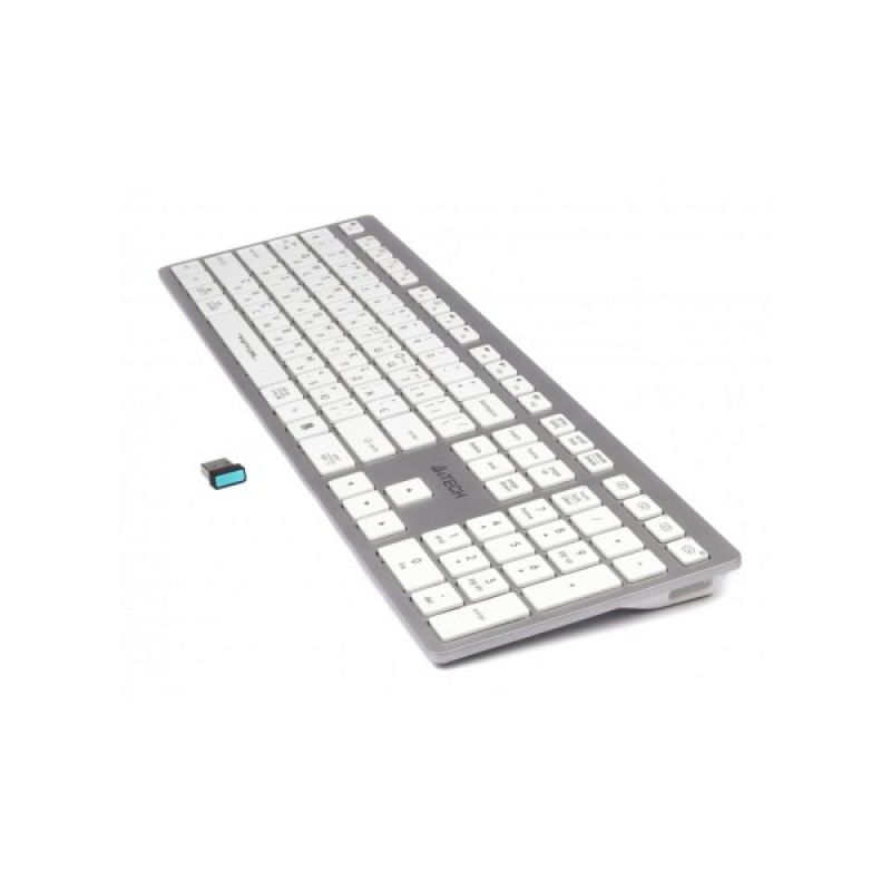 Клавіатура A4Tech FBX50C USB/Bluetooth White (FBX50C White)