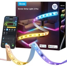 Світлодіодна стрічка Govee H61F5 2 Pro, 5.0m, RGBWWIC, WI-FI/Bluetooth, white (H61F53D1)