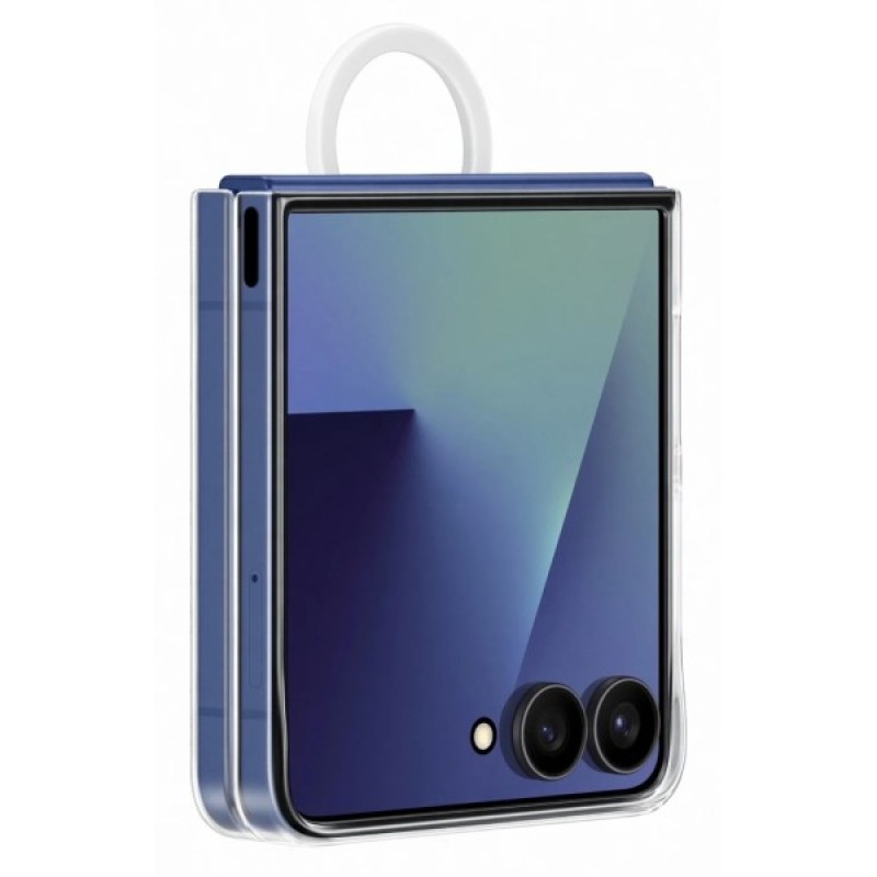 Чохол до мобільного телефона Samsung Ring Clear Galaxy Flip 7 Transparent (EF-QF766CTEGUA)