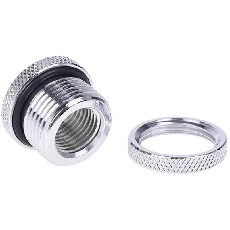 Фітинг для СРО Alphacool HF bulkhead connector passthrough G1/4 - chrome (17068)
