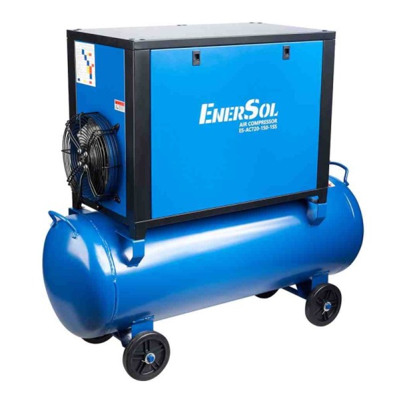 Компресор Enersol гвинтовий ES-AC720-150-1SS, 720 л/хв, 4 кВт, 127.0 кг (ES-AC720-150-1SS)
