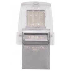 USB флеш накопичувач Kingston 128GB DataTraveler microDuo 3C USB 3.0/Type C (DTDUO3C/128GB)