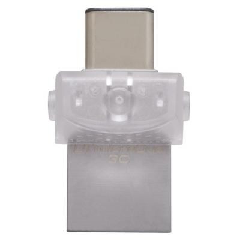 USB флеш накопичувач Kingston 128GB DataTraveler microDuo 3C USB 3.0/Type C (DTDUO3C/128GB)